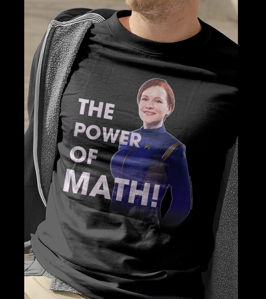 Star Trek Discovery The Power Of Math Tilly T-Shirt
