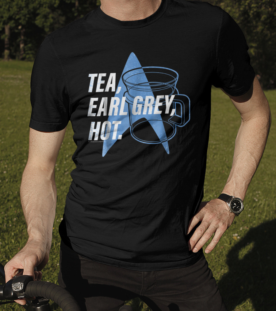 Star Trek Next Generation Tea Earl Grey Hot Vintage Logo Mug T-Shirt