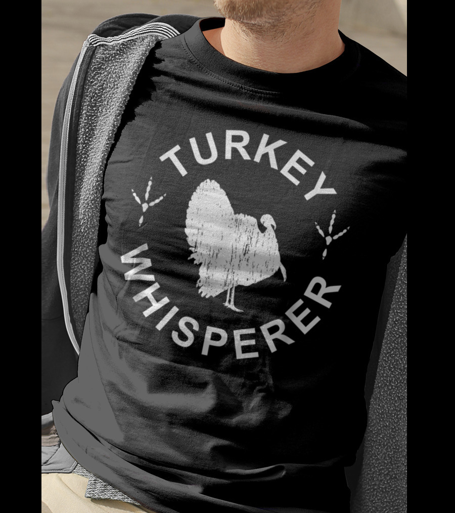 Turkey Whisperer Vintage Strutting Turkey Look T-Shirt