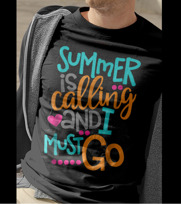 Summer Is Calling And I Must Go Heart Arrow T-Shirt