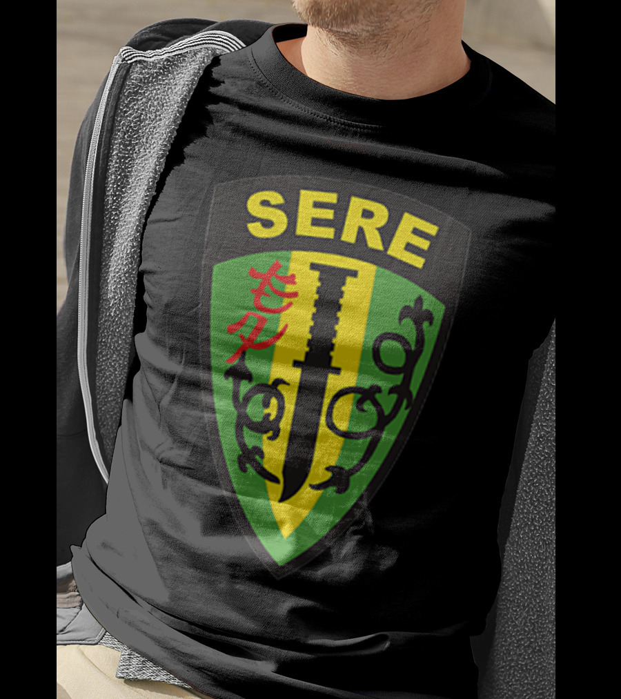 SERE Survival Evasion Resistance And Escape Military Patch With Dagger Emblem T-Shirt