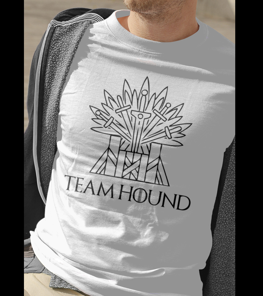 Team Hound Sword Throne Fan Favorite T-Shirt