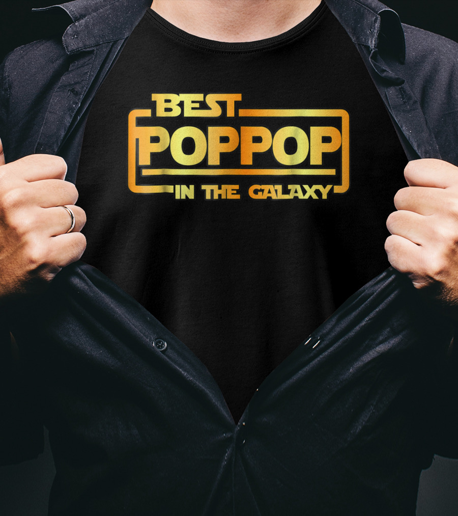 Best Poppop In The Galaxy T-Shirt