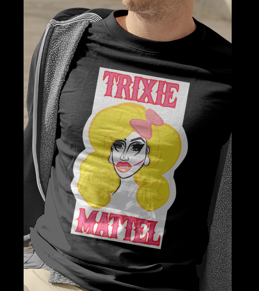 Trixie Mattel Drag Merch Skinny Legend Bow T-Shirt