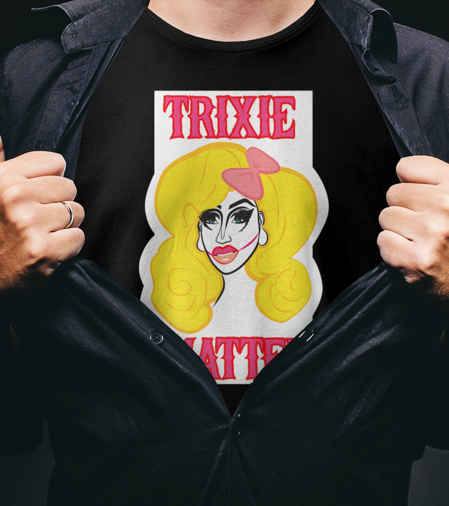Trixie Mattel Drag Merch Skinny Legend Bow T-Shirt