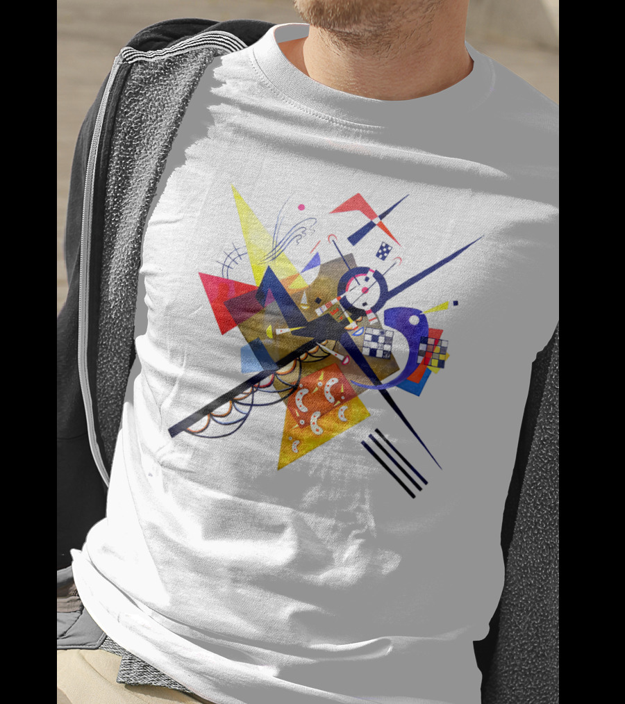 Kandinsky On White Ii 1923 Geometric Abstract Composition T-Shirt