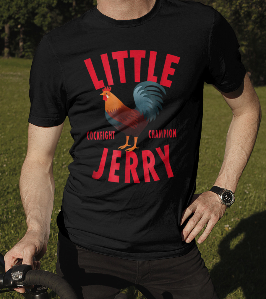 Little Jerry Cockfight Champion T-Shirt