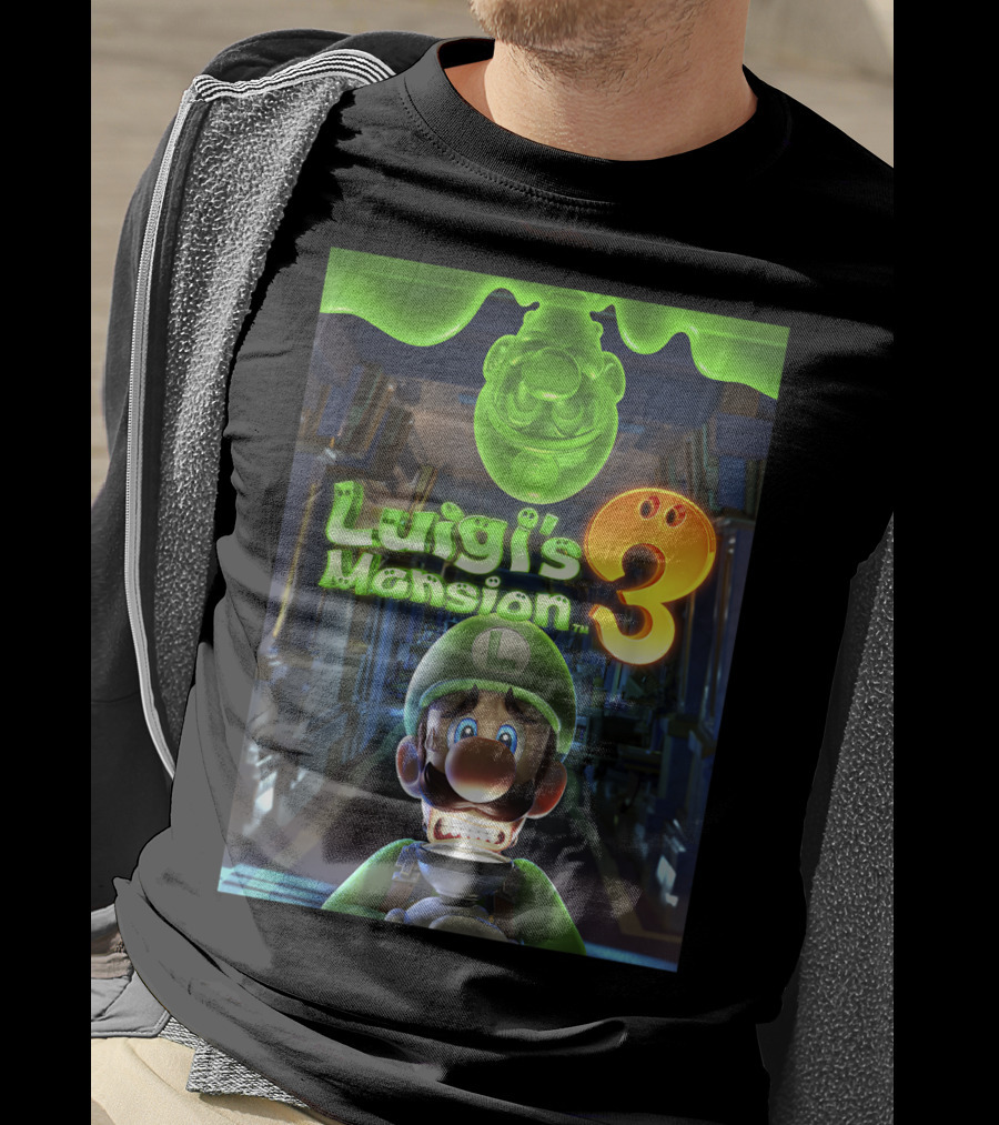 Luigi's Mansion 3 Luigi Ghostly Adventure T-Shirt