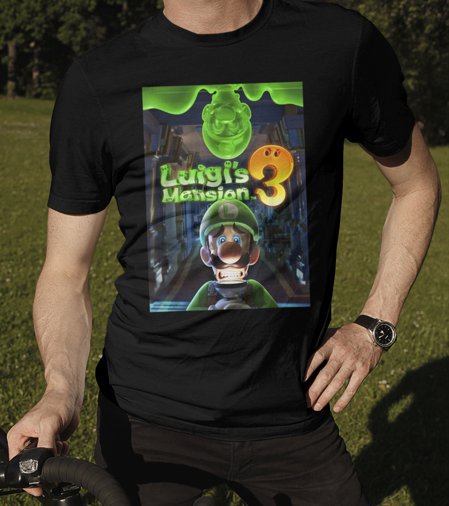 Luigi's Mansion 3 Luigi Ghostly Adventure T-Shirt