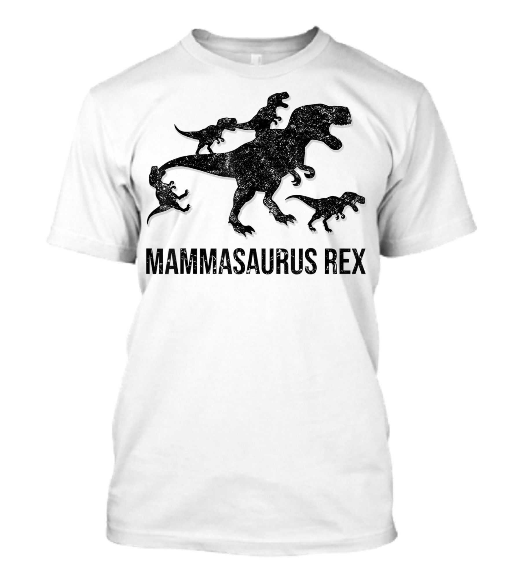 Mammasaurus Rex Dinosaur Family T-Shirt