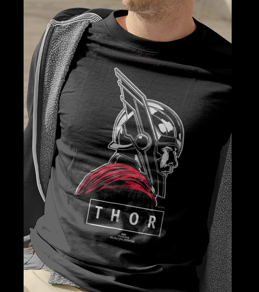 Marvel Thor Ragnarok God Of Tonal Thor Helmet T-Shirt