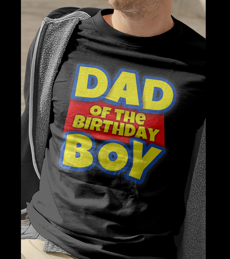 Dad Of The Birthday Boy Toy Story Inspired T-Shirt