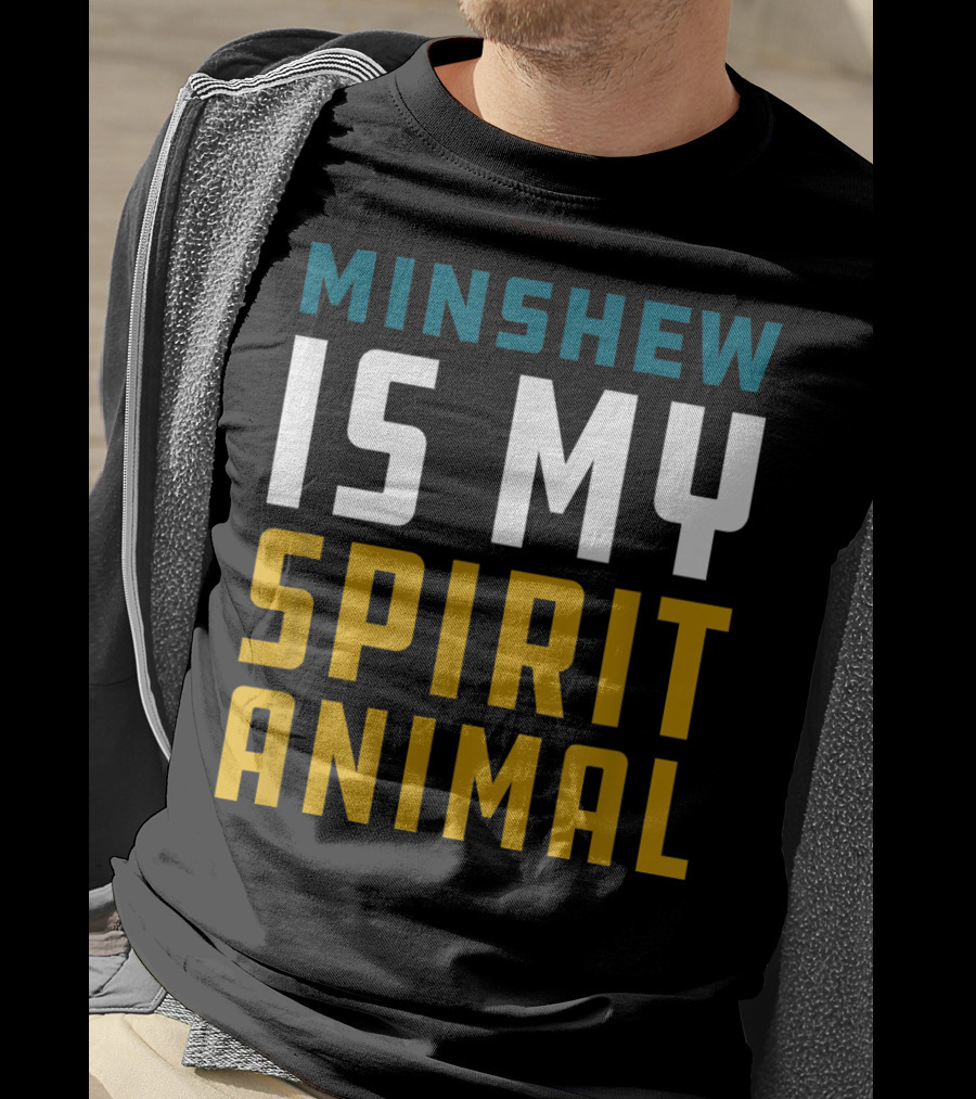 Minshew Is My Spirit Animal Mens Shirt Sports T-Shirt