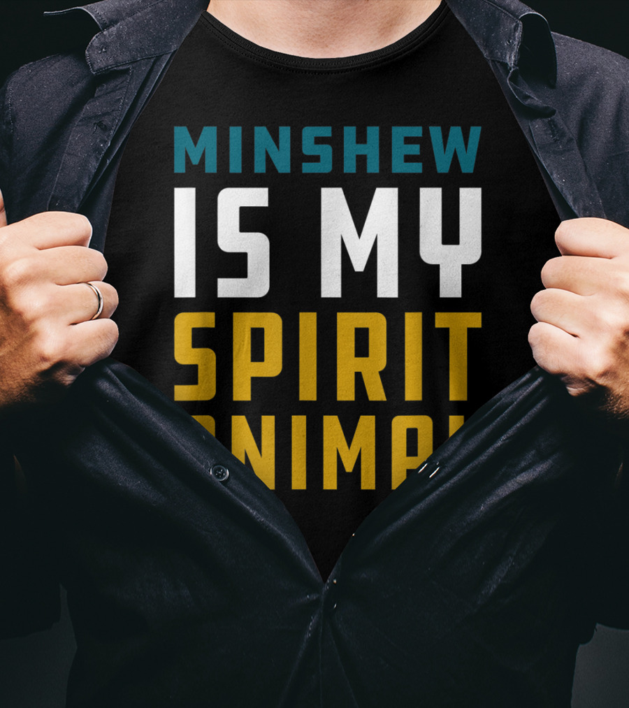 Minshew Is My Spirit Animal Mens Shirt Sports T-Shirt