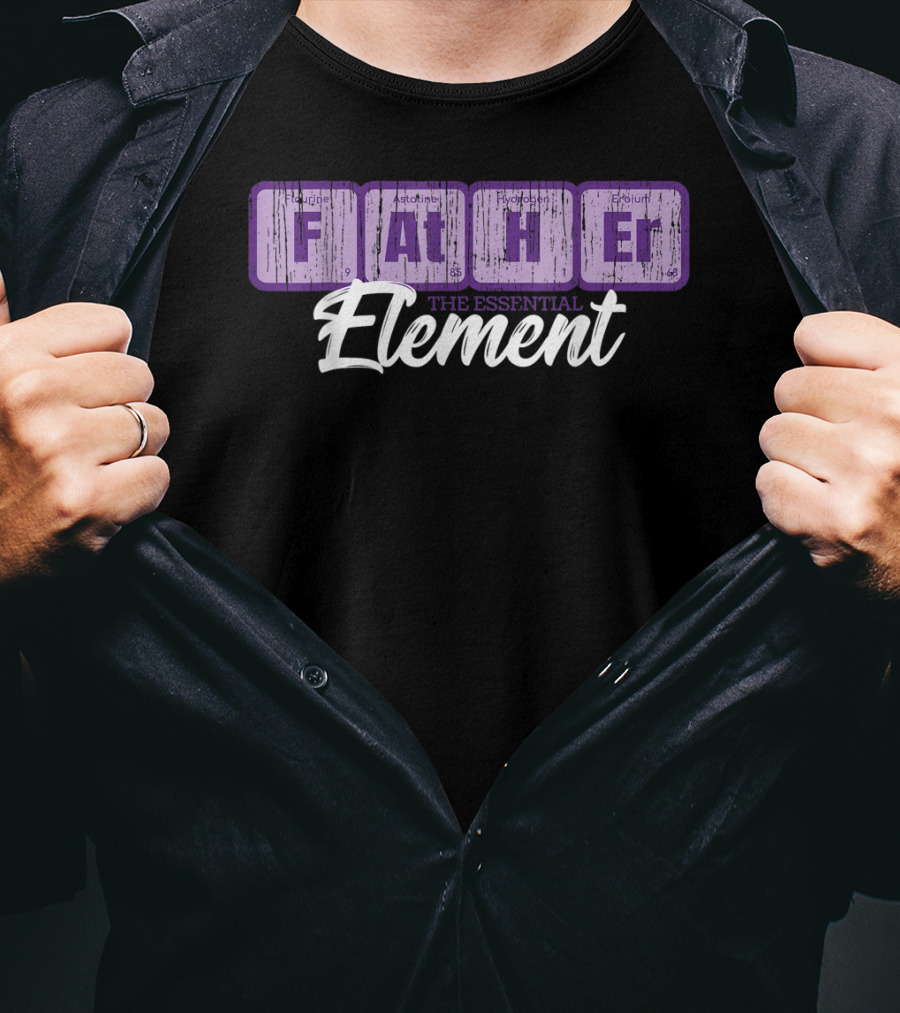 Mens Science The Essential Father Element Periodic T-Shirt