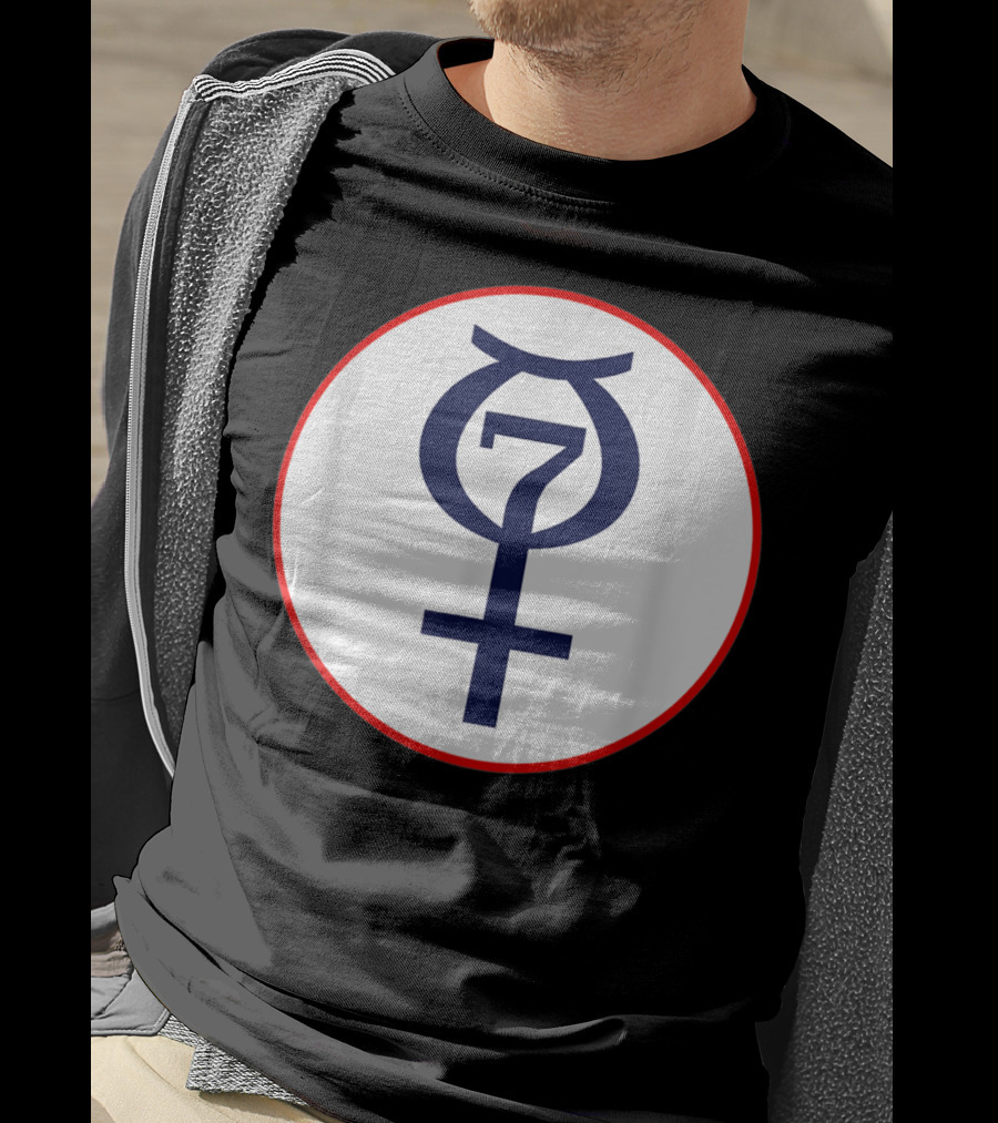 Mercury Seven Program Emblem Patch T-Shirt