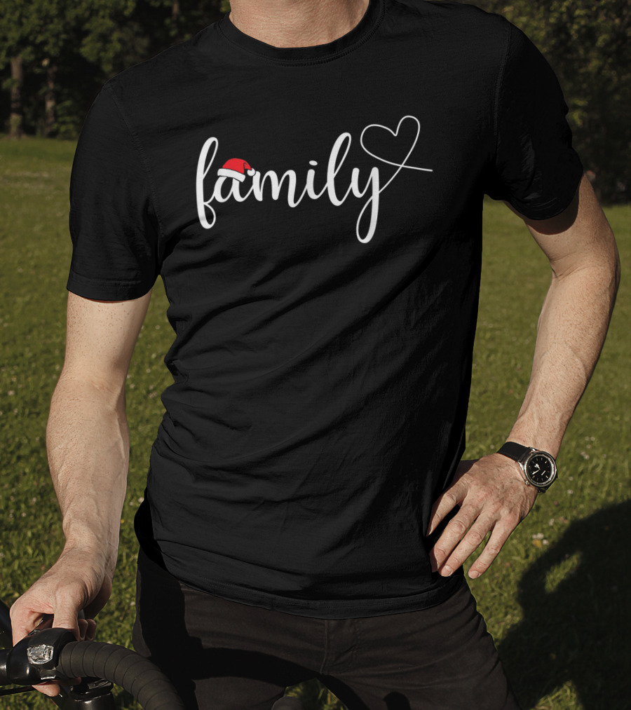 Family Merry Christmas Santa Lover Xmas Party T-Shirt