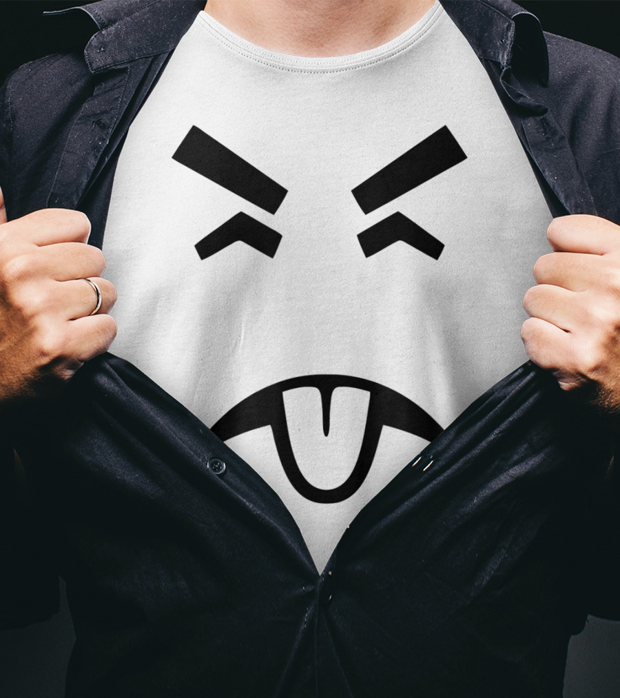 Mr Yuck Mister Chemical Warning Poison Control Symbol Face T-Shirt