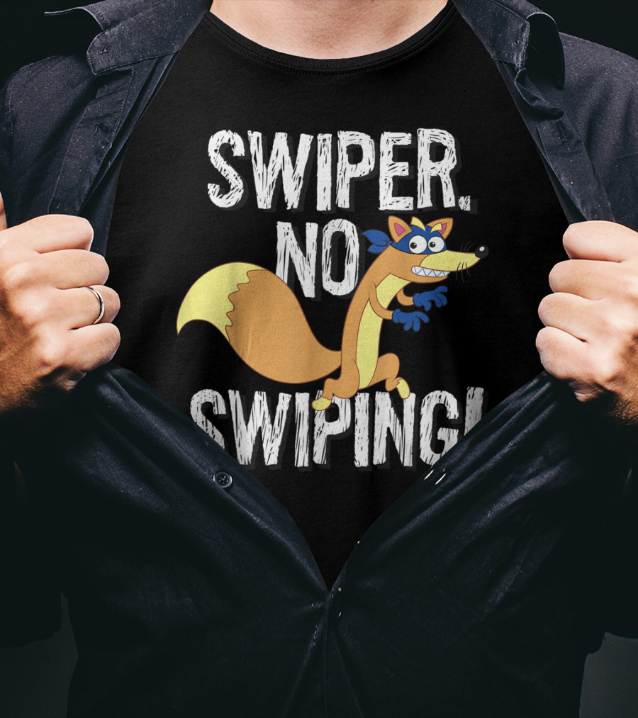 Nickelodeon Dora The Explorer Swiper No Swiping T-Shirt