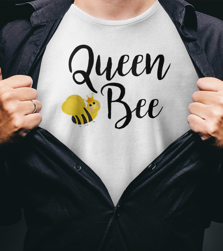 Queen Bee Cute Beekeeping Fun Beehive T-Shirt