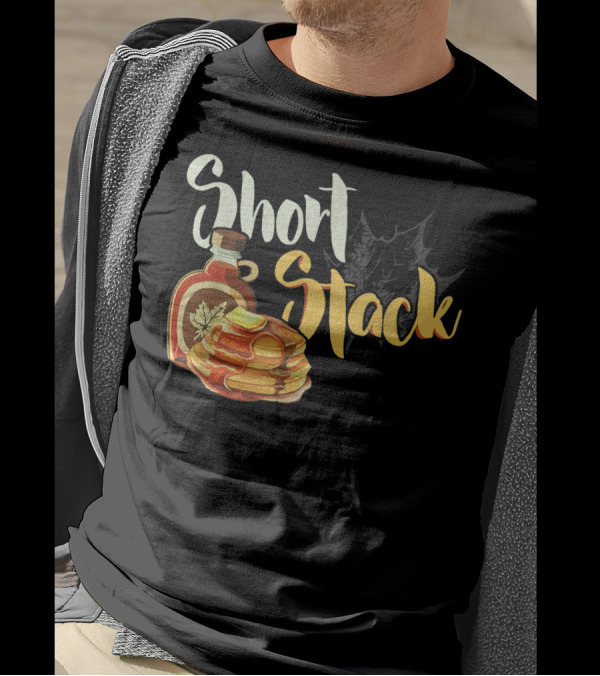 Short Stack Maple Syrup Pancakes T-Shirt