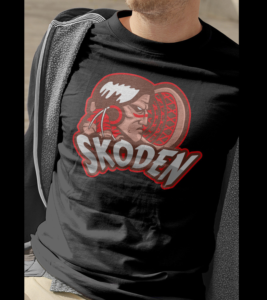 Skoden Stickball Lacrosse Let's Go Then Native American Inspired T-Shirt