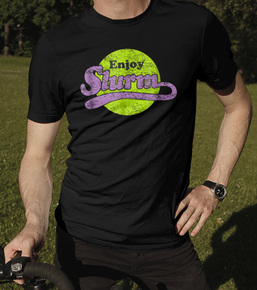 Enjoy Slurm Retro Futurama T-Shirt