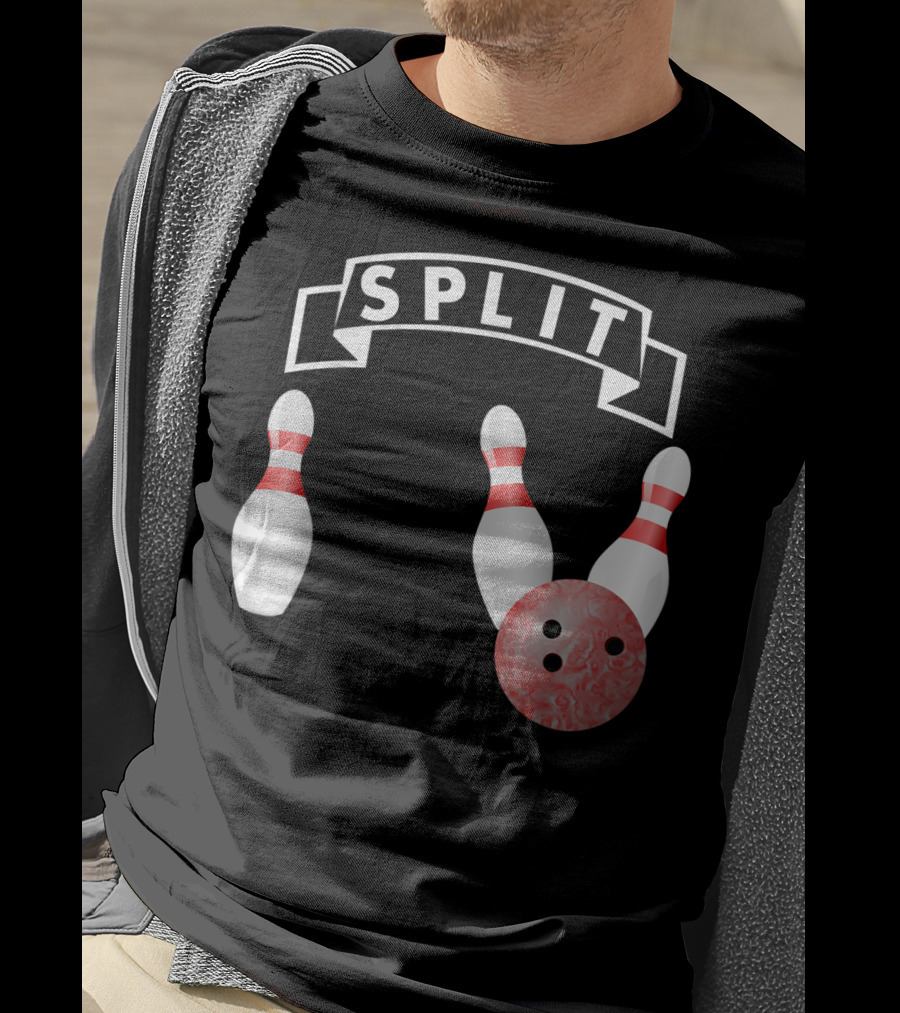 Split Tenpin Bowling T-Shirt