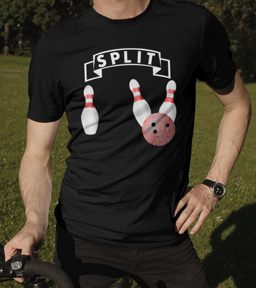Split Tenpin Bowling T-Shirt