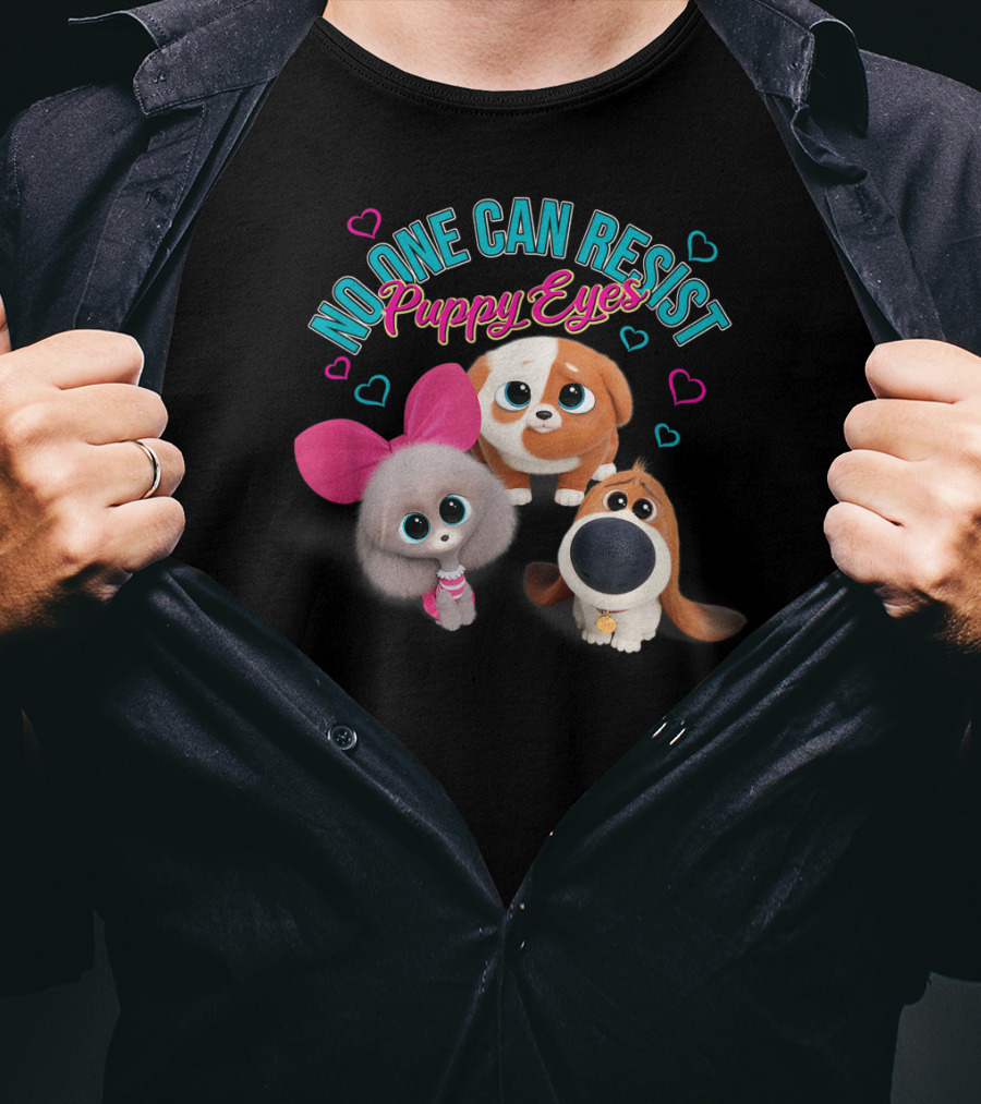 No One Can Resist Puppy Eyes The Secret Life Of Pets 2 T-Shirt