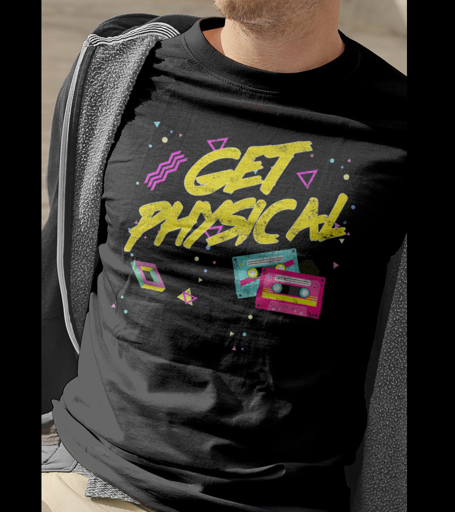 Get Physical Totally Rad Vintage Cassette T-Shirt