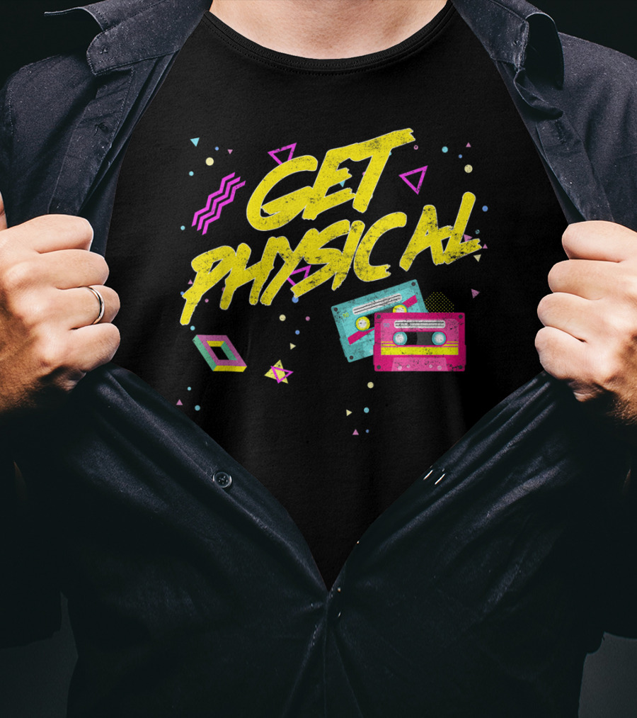 Get Physical Totally Rad Vintage Cassette T-Shirt