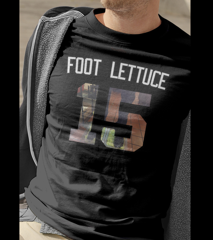 Foot Lettuce Meme Funny Number Fifteen T-Shirt
