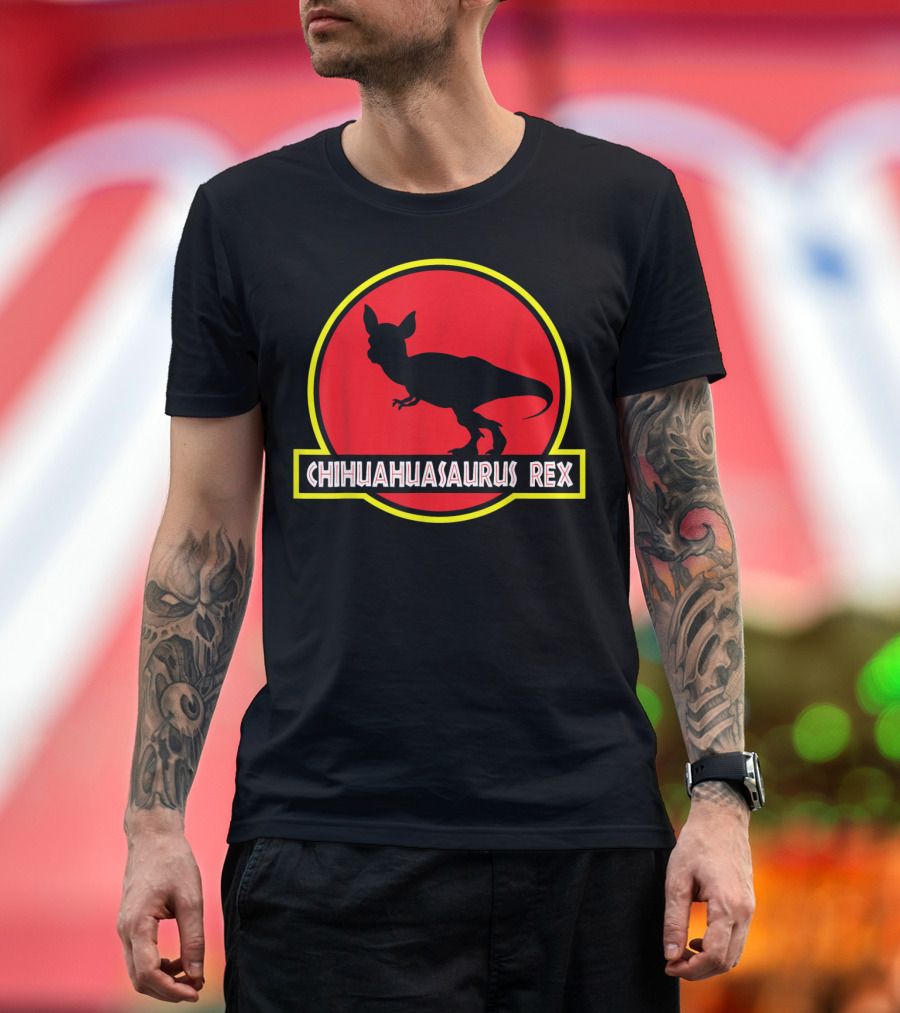 Chihuahuasaurus Rex Funny Chihuahua T-Shirt