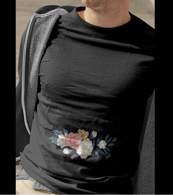 I May Be Left Handed But I'm Always Right Floral T-Shirt