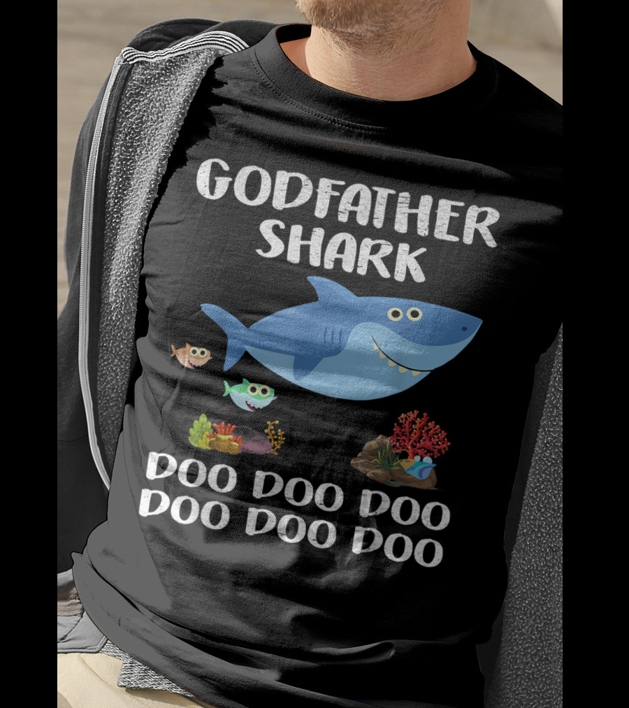 Godfather Shark Doo Doo Doo Doo Doo Doo T-Shirt