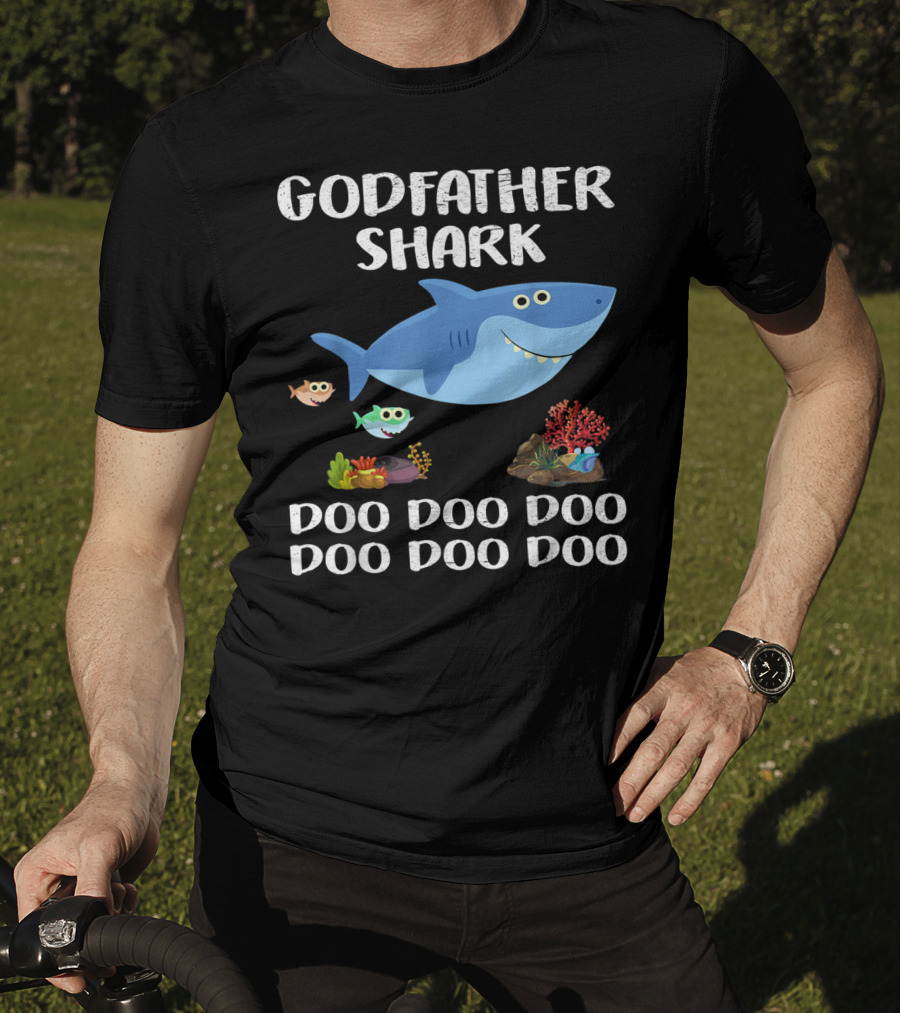 Godfather Shark Doo Doo Doo Doo Doo Doo T-Shirt