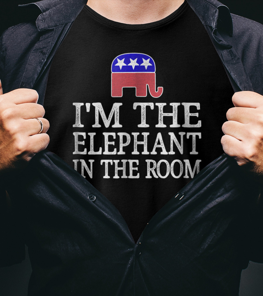 I'm The Elephant In The Room Republican T-Shirt