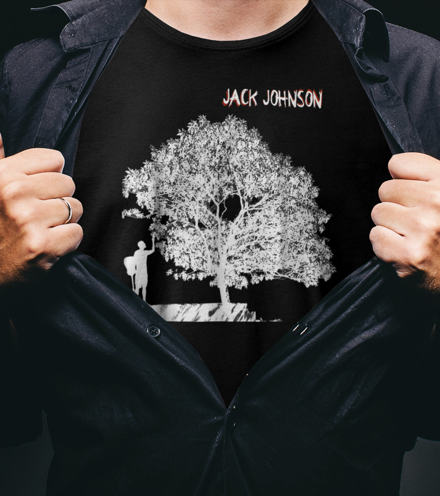 Jack Johnson Silhouette Under Tree T-Shirt