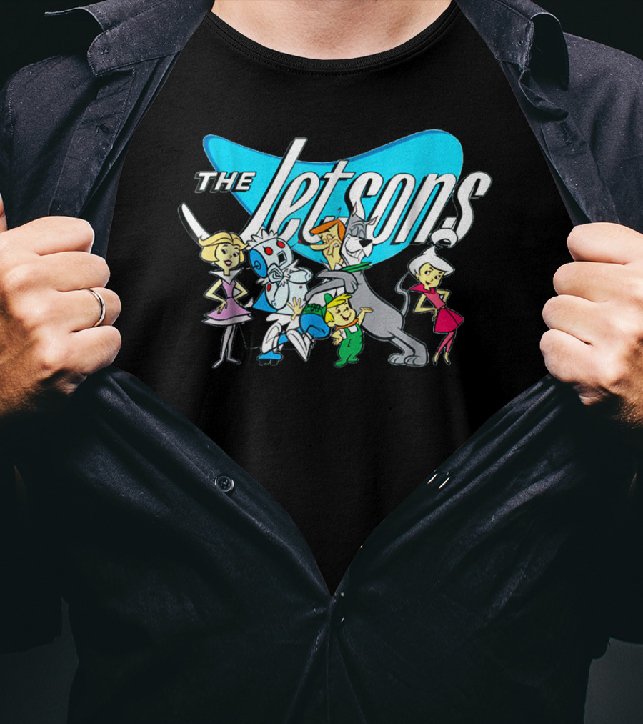 The Jetsons Family Cartoon Characters T-Shirt