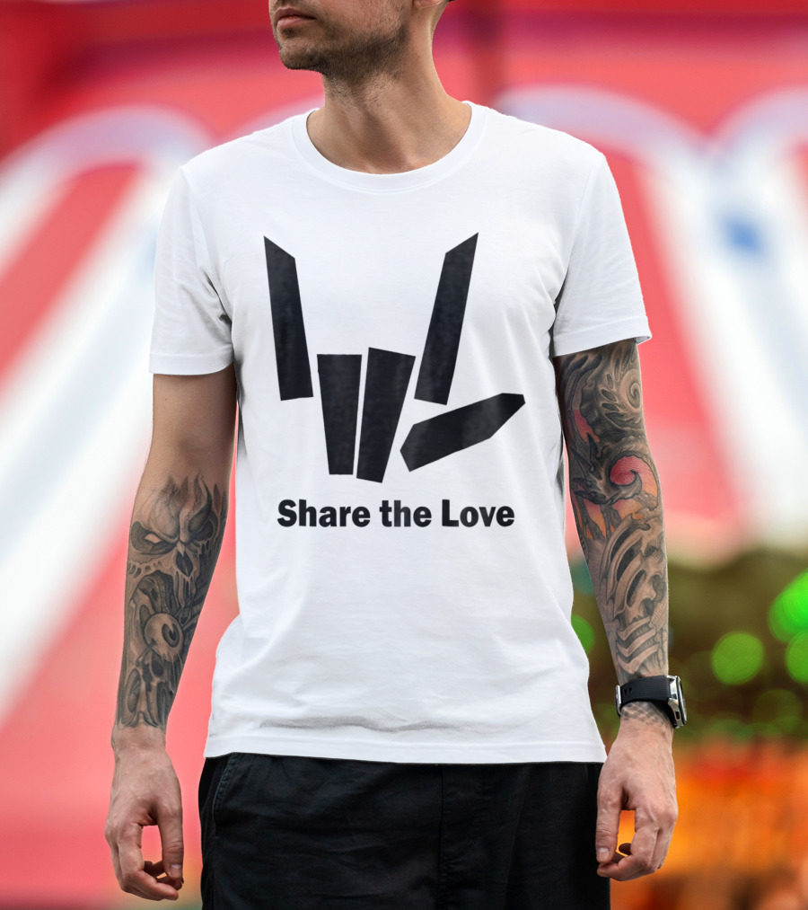 Share The Love Carter Sharer Kids T-Shirt
