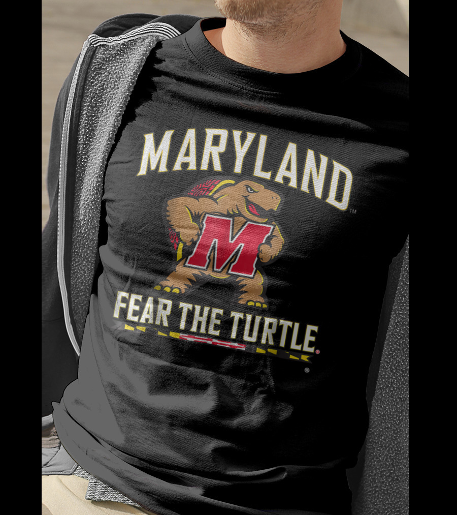 Maryland Terrapins Fear The Turtle University Of Maryland Terps T-Shirt