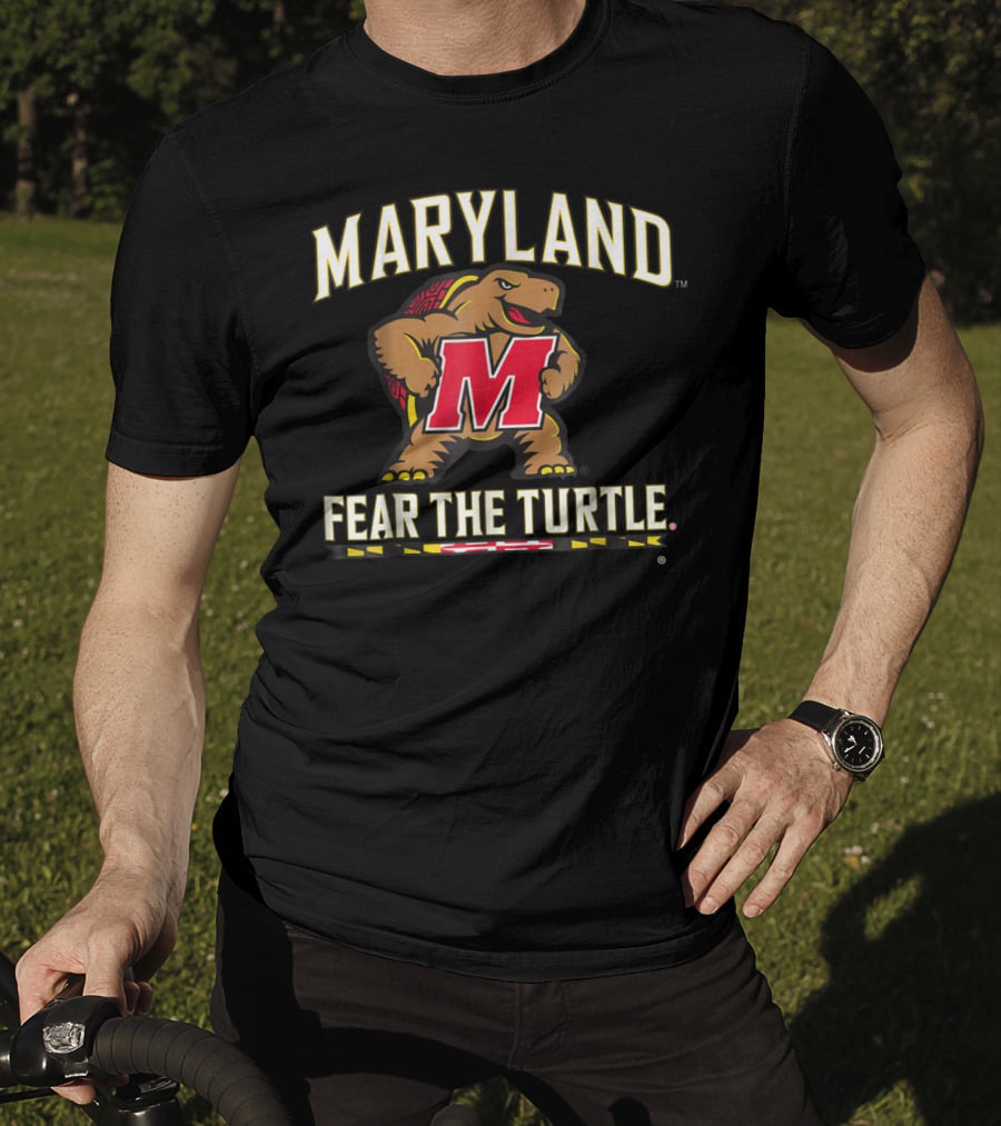 Maryland Terrapins Fear The Turtle University Of Maryland Terps T-Shirt