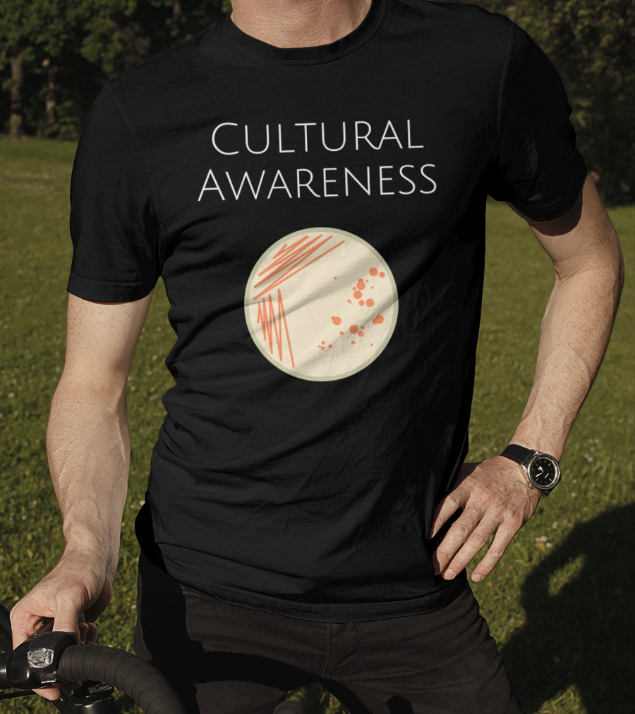 Cultural Awareness Microbiology Bacteria Lab T-Shirt