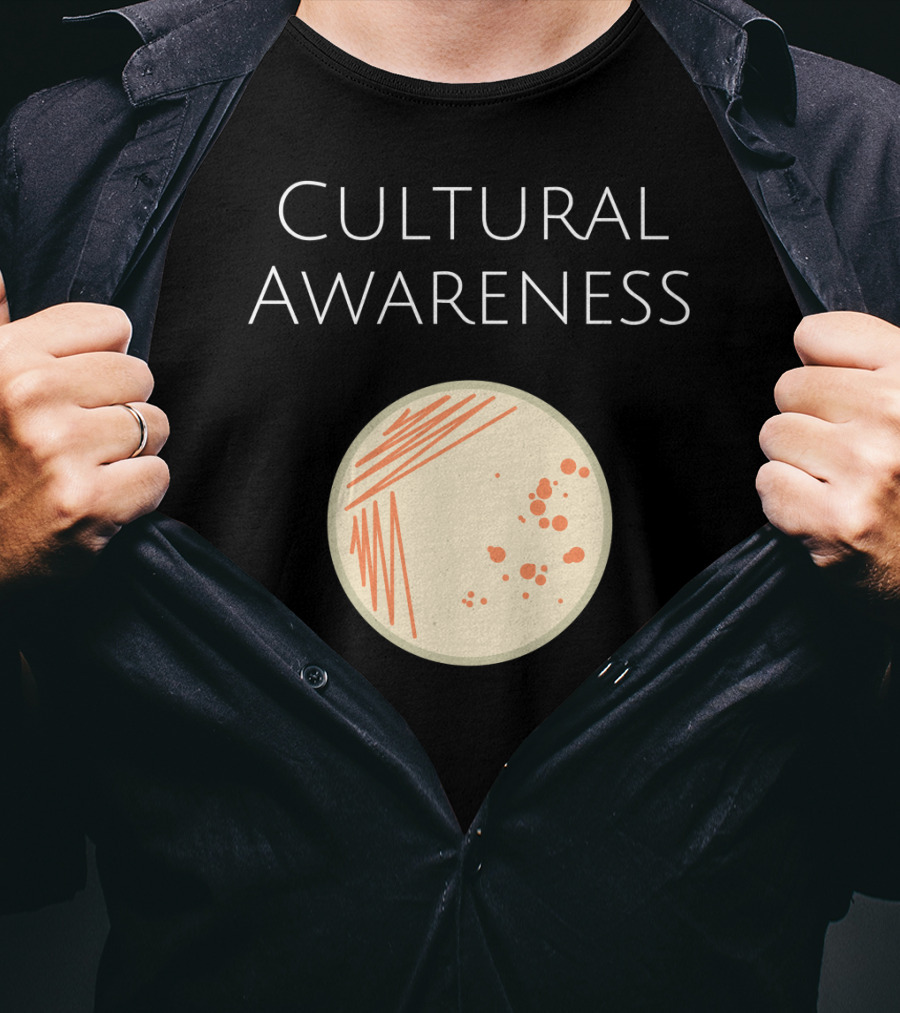 Cultural Awareness Microbiology Bacteria Lab T-Shirt