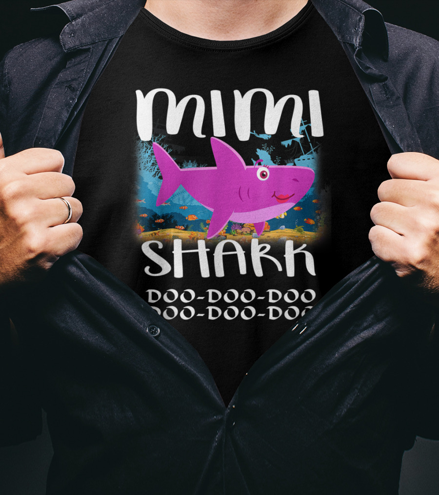 Mimi Shark Doo Doo Doo Doo Doo Doo T-Shirt