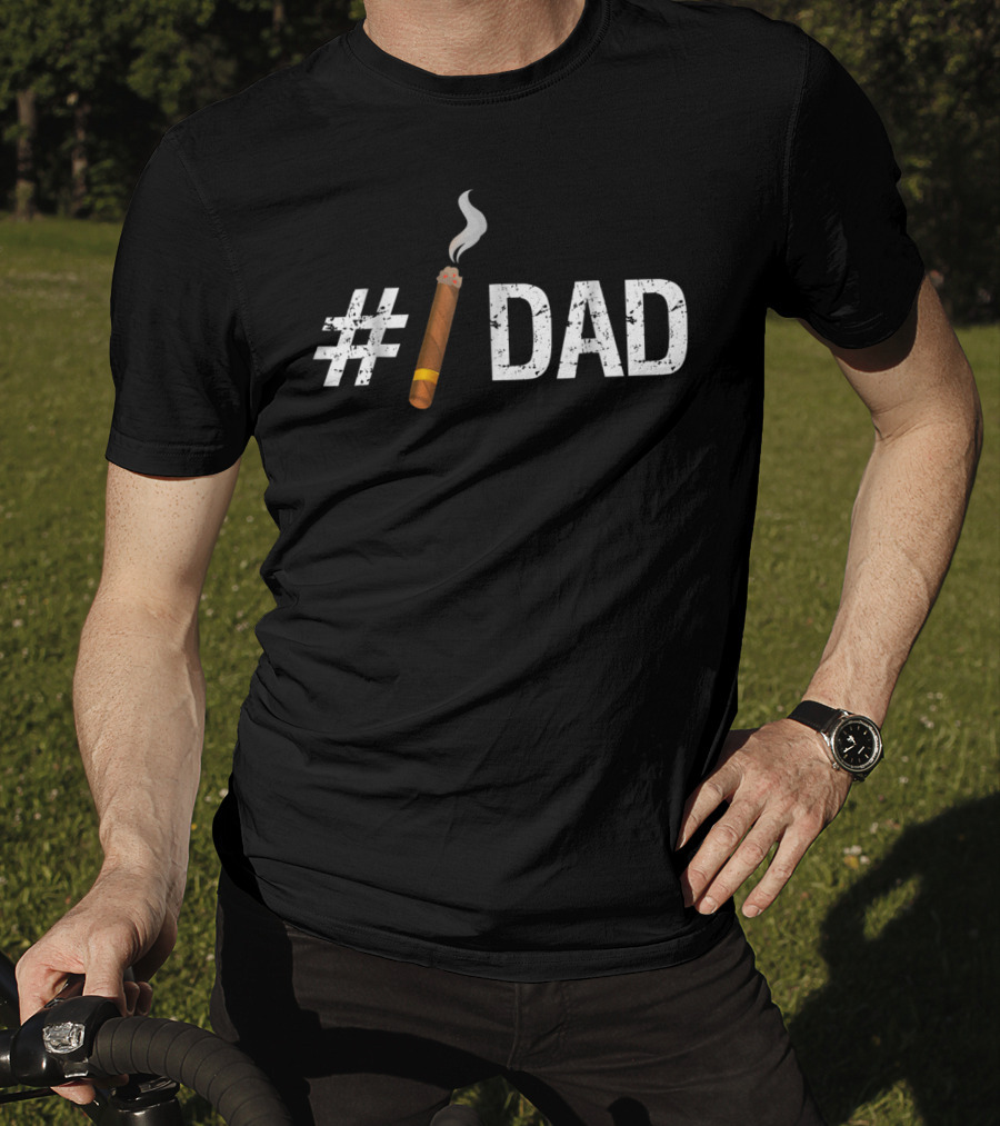 1 Dad Cigar T-Shirt