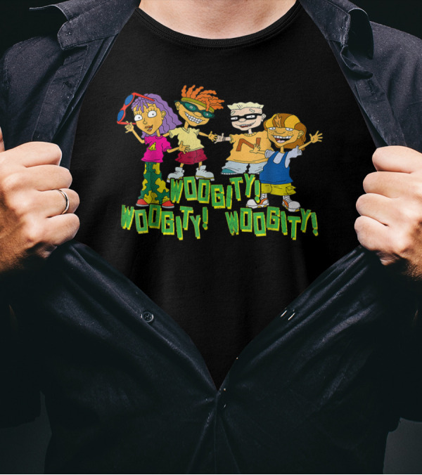 Nickelodeon Rocket Power Character Group Woogity Woogity Woogity T-Shirt