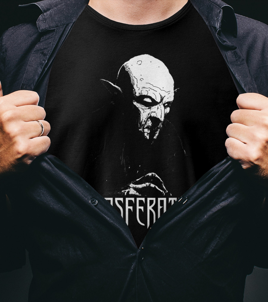 Nosferatu Vampire Classic Horror Flick Dracula Iconic T-Shirt