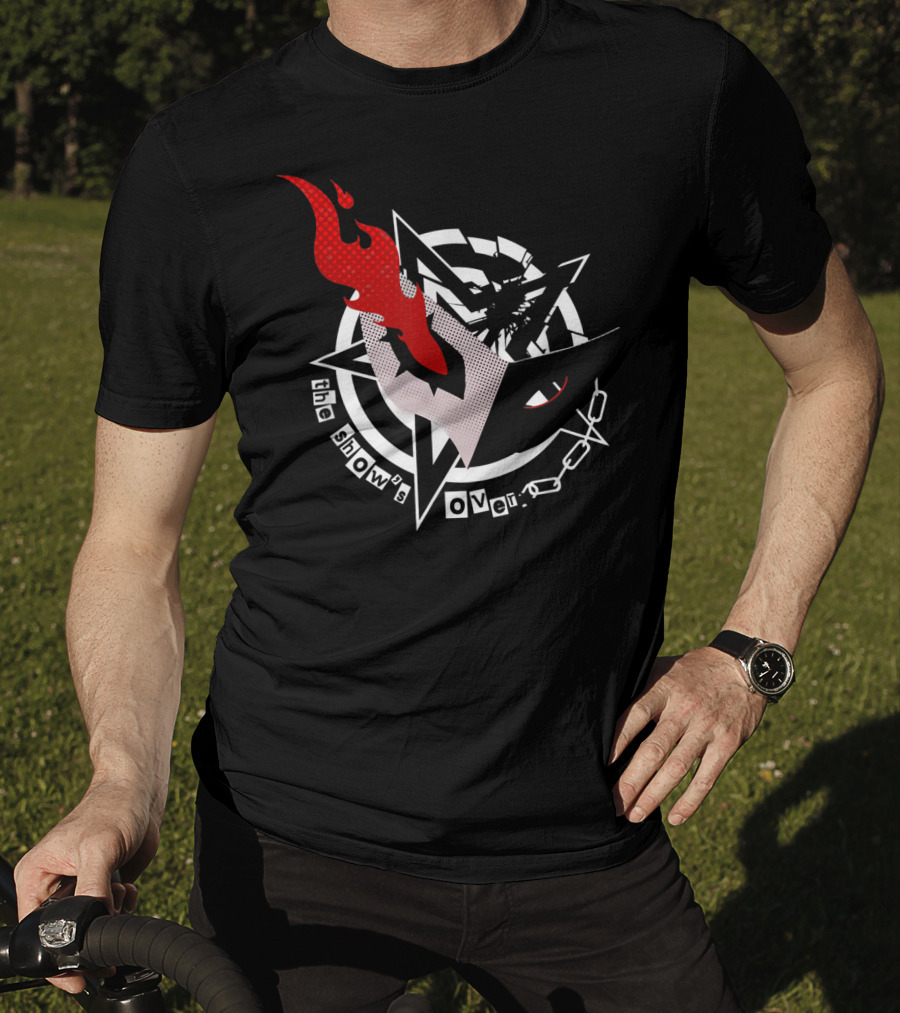 Persona 5 The Show's Over Mask Star Chains T-Shirt